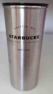 Starbucks Coffee Heritage Stainless Steel Tumbler Travel To Go Mug16 oz 2017 - Sold on eBay Nov, 1st 2018 for $19.00