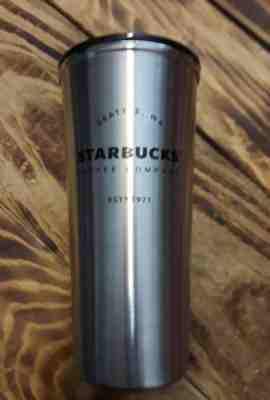  New DENT Starbucks 2017 Heritage To Go Stainless Steel Tumbler 16 oz Silver  - Sold on eBay Oct, 30th 2018 for $13.99