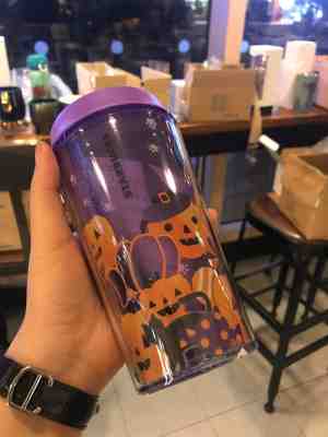 RARE 2017 China NEW Starbucks #4 Happy Halloween party tumbler - 10/9 Ship - Sold on eBay Oct, 23rd 2018 for $24.99