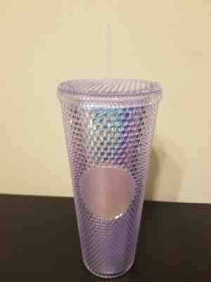 NEW- Starbucks 2018 Holiday Rainbow Iridescent Glitter Hologram Tumbler Cup 24OZ - Sold on eBay Nov, 15th 2018 for $29.00