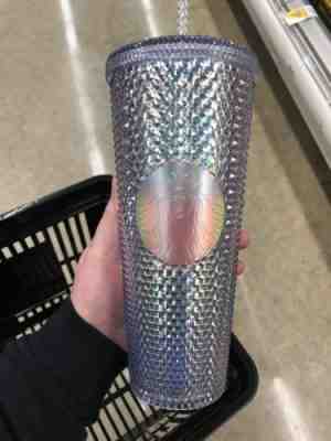 NEW Starbucks 2018 Holiday Rainbow Iridescent Glitter Traveler Tumbler Cup 24 OZ - Sold on eBay Nov, 15th 2018 for $34.99