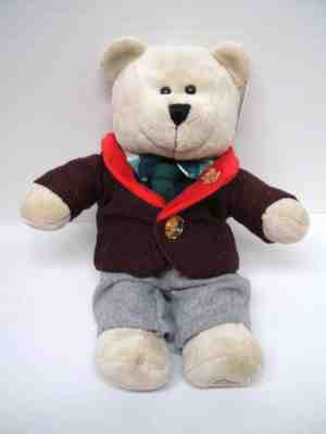NWT Starbucks 2017 Holiday Bearista Bear Limited Edition Collectible Boy Plush - Sold on eBay Nov, 17th 2018 for $15.00
