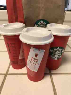 Starbucks Red Reusable Holiday Cup 2018 Limited Edition - Brand New - Sold on eBay Nov, 16th 2018 for $20.00