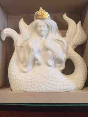 Starbucks Ceramic Siren Mermaid Sculpture Christmas 2016 Limited Edition - Sold on eBay Nov, 15th 2018 for $34.00