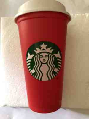 Starbucks Red Reusable Holiday Cup 2018 Limited Edition - Brand New - Sold on eBay Nov, 11th 2018 for $5.50