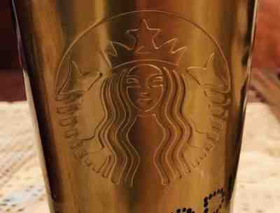 Starbucks NYC Times Square Limited Edition Stainless Steel Summer Cup - Sold on eBay Nov, 10th 2018 for $5.00