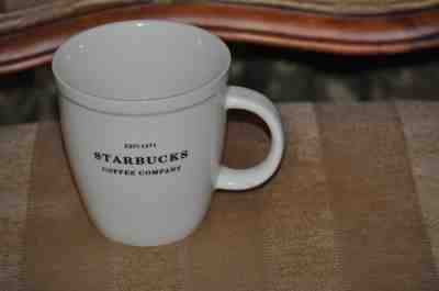 2007 Starbucks Barista Coffee Mug Cup Est 1971 White - Sold on eBay Oct, 29th 2018 for $7.99