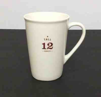 Starbucks Coffee Cup Mug "Tall 12 Ounces" 2010 White Brown Est.1971 - Sold on eBay Oct, 20th 2018 for $5.99