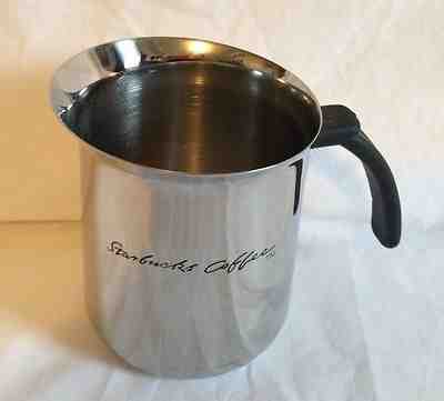 Starbucks 2000 Barista Stainless Steel  Milk Frothing Pitcher - Sold on eBay Nov, 4th 2018 for $9.99