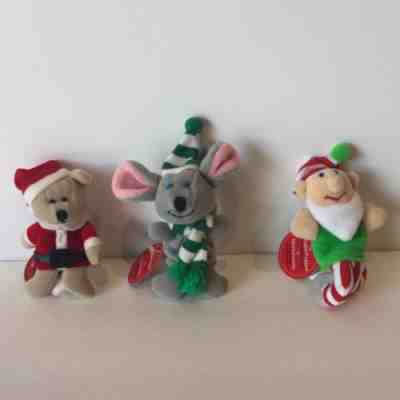 RARE Starbucks Finger Puppets Bearista Santa Mouse Elf Christmas 2001 NWT - Sold on eBay Nov, 15th 2018 for $24.00
