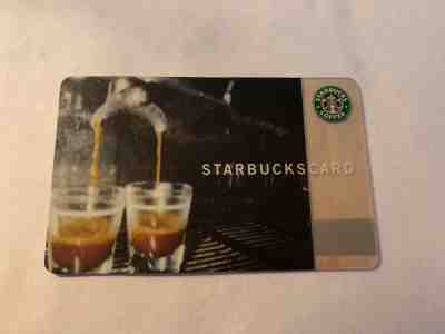 Starbucks Card 2001 Double Shot Espresso Card Used 6006 Series - Sold on eBay Nov, 13th 2018 for $95.00