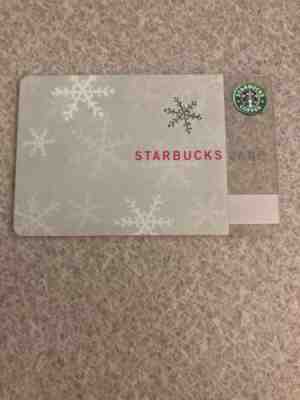 Starbucks SNOWFLAKE 2001 gift card collectible NO VALUE - Sold on eBay Nov, 13th 2018 for $32.66
