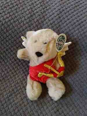 STARBUCKS BEARISTA CUPID BEAR VALENTINES DAY PLUSH 2001 - Sold on eBay Sep, 10th 2018 for $9.99