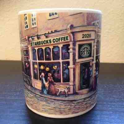 2026 Starbucks City Collector Series 16oz Barista Ceramic Coffee Cup Mug 2001  - Sold on eBay Aug, 26th 2018 for $15.01
