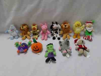 Starbucks 2001- 2003 finger puppets - Animals, Christmas, Halloween ~ Lot of 13 - Sold on eBay Aug, 20th 2018 for $15.00