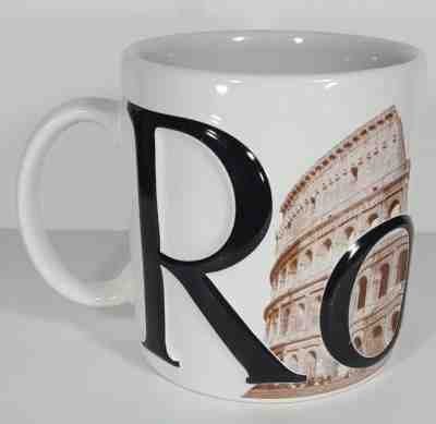 2002 Starbucks Barista Coffee Rome Roma Mug Cup Italian Edition Series - Sold on eBay Oct, 7th 2018 for $39.98