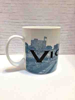 2002 Starbucks Victoria Skyline Series One Coffee Mug Large Cup Canada Blue - Sold on eBay Oct, 2nd 2018 for $25.00