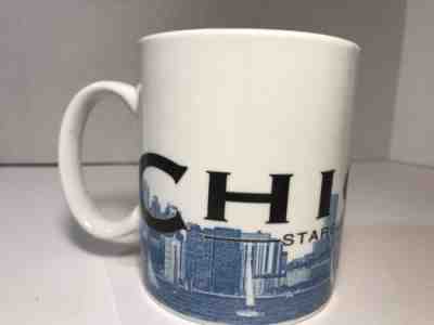 Starbucks CHICAGO SKYLINE COLLECTOR SERIES White Mug Grande Retired 2002 - Sold on eBay Sep, 23rd 2018 for $14.99