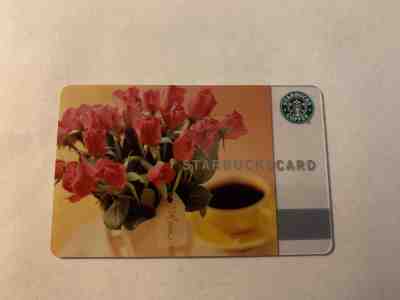Starbucks Card 2003 Mother’s Day "Roses" Rare New Never Swiped - Sold on eBay Oct, 22nd 2018 for $18.00