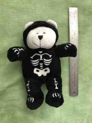 Starbucks Bearista Bear Plush 35th Ed Black Skeleton 2004 Halloween Costume - Sold on eBay Nov, 17th 2018 for $4.99