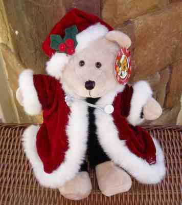 STARBUCKS Coffee Christmas Holiday 2004 Retired 36th Edition Plush Bearista Bear - Sold on eBay Nov, 2nd 2018 for $11.16