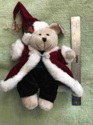Starbucks Bearista Bear Boy Christmas Santa Coat 2004 36th Edition plush NWT tag - Sold on eBay Oct, 16th 2018 for $4.99
