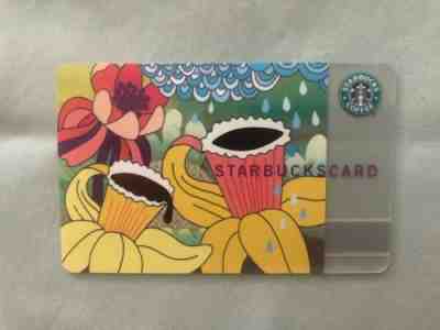 2004 Starbucks Card Yellow Daisies Flowers Nectar Cups  Vintage FREE SHIPPING - Sold on eBay Oct, 14th 2018 for $4.99