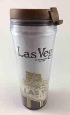 Starbucks Las Vegas Travel Coffee Mug Tumbler w/ Flip Top Lid 2004 12 Oz - Sold on eBay Oct, 14th 2018 for $15.99