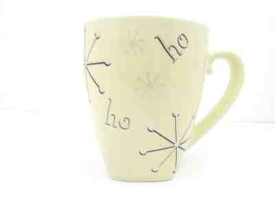 2004 Starbucks Off White Ho Ho Ho Christmas Mug Coffee Cup 18 oz E10-12 - Sold on eBay Oct, 8th 2018 for $18.21