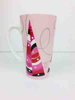 Starbucks Coffee 2004 Tall Mug Cup Pink Christmas Holiday Trees 16 oz - Sold on eBay Oct, 6th 2018 for $15.00