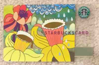 Starbucks 2004 Coffee Tulips Card RARE - Sold on eBay Oct, 5th 2018 for $5.99