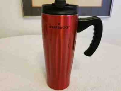Starbucks 2004 Stainless Steel Red Barista Aroma Solo Tumbler, 16 oz.  - Sold on eBay Oct, 1st 2018 for $21.99