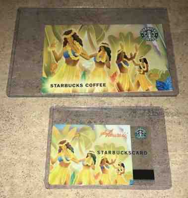 Starbucks Card: 2004 Hawaii Hula Card with Sleeve - Free Ship - Sold on eBay Sep, 27th 2018 for $21.00