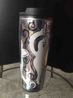 STARBUCKS 2004 Halloween Ghost Ghostly Boo 16 oz Tumbler Cup Hologram - Used - Sold on eBay Sep, 27th 2018 for $8.99