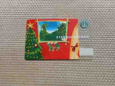 2005 USA 'NEW' "Hawaiian Mele Kalikimaka Starbuck Card& HTF Matching Sleeve - Sold on eBay Nov, 14th 2018 for $49.00