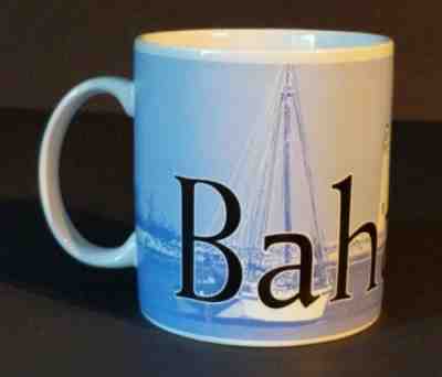 Starbucks 2005 ~ BAHAMAS Ocean Blue Sail Boat Island Light House ~ 20 oz ~ EUC - Sold on eBay Nov, 3rd 2018 for $6.95