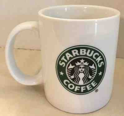 Starbucks Coffee Mug 2006 Classic White Green Siren Mermaid Logo 12 oz  - Sold on eBay Nov, 7th 2018 for $5.85