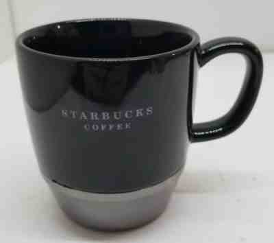 Starbucks Urban Desk Mug Black 2006 Ceramic Stainless Steel Bottom 10 oz Cup 1F - Sold on eBay Nov, 6th 2018 for $12.00