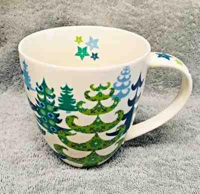 STARBUCKS 2006 Christmas Tree HOLIDAY COFFEE Tea MUG CUP Green & Blue 17 oz - Sold on eBay Nov, 5th 2018 for $15.00