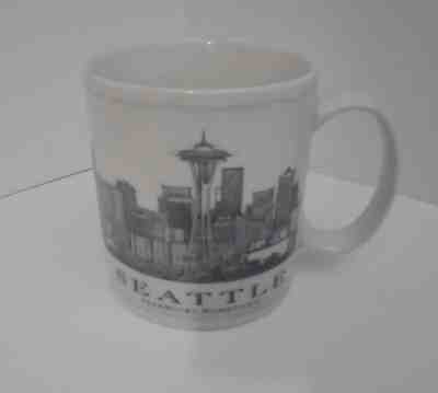 Seattle WA Starbucks 18 oz Coffee Mug Cup 2006 Architectural Series Space Needle - Sold on eBay Nov, 4th 2018 for $19.99