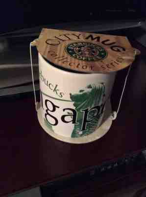 Starbucks coffee mug 2006 Singapore green city new in package - Sold on eBay Nov, 4th 2018 for $10.99