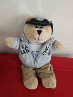Starbucks Bearista Bear Plush Local Series San Francisco 2006 NWT, Perfect - Sold on eBay Nov, 3rd 2018 for $12.50