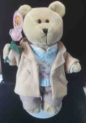 Delightful! Starbucks Coffee 10" Bearista Teddy Bear 2006 Spring Romance Bear - Sold on eBay Nov, 2nd 2018 for $5.99