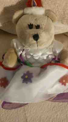 Starbucks 2006 Cristmas Bearista Queen Stuffed Bear - Sold on eBay Nov, 1st 2018 for $9.99