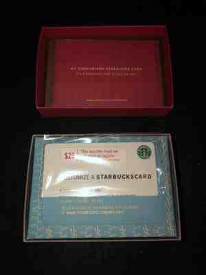 2007 Starbucks USA Unique CUSTOMIZED CARD/ MATCHING BOX - Sold on eBay Nov, 12th 2018 for $17.99