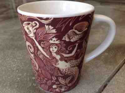 New STARBUCKS 35th Anniv Coffee Cup Mug, Undersea MERMAID & SHELLS Design, 2007 - Sold on eBay Nov, 8th 2018 for $4.99