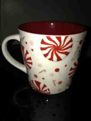 STARBUCKS Peppermint 2007 Holiday Mug Large 16oz Coffee Tea Candy Christmas EUC - Sold on eBay Nov, 8th 2018 for $15.00