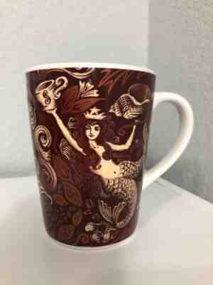 2007 Starbucks 35th Anniversary Brown Copper Split Tail Siren Mermaid 13 Oz Mug - Sold on eBay Nov, 6th 2018 for $17.58