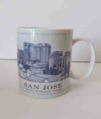 2007 Starbucks SAN JOSE City Coffee Mug CAPITAL of SILICON VALLEY 18 fl oz  - Sold on eBay Nov, 5th 2018 for $9.99