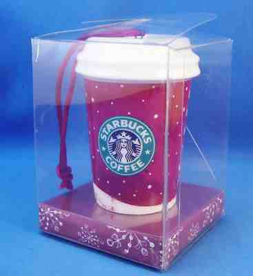 2007  Hot Cup To Go STARBUCKS Christmas Ornament,Box - Sold on eBay Nov, 5th 2018 for $8.17